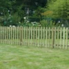 3" x 1" (75mm x 22mm) Timber Pales - Round Top - Image 3