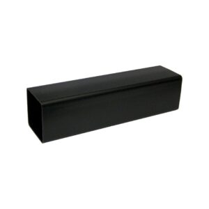 Square Profile Gutter Downpipe 65mm Black 4m