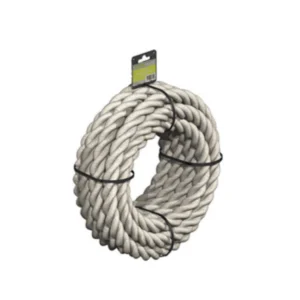 FENCEMATE® 3-Strand Polyhemp Rope – 28mm x 12m | Strong, Weather-Resistant Synthetic Hemp Rope