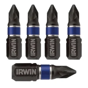 IRWIN® Impact Pro Performance Screwdriver Bits IW6061404 PZ2 57mm (Pack of 5)