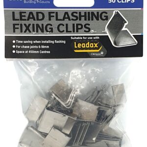 Leadax Fixings Clips 50 Pack