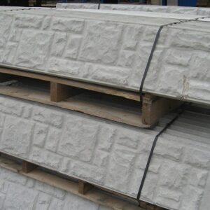 Concrete Rock and Smooth Faced Gravel Boards 12" x 6 feet