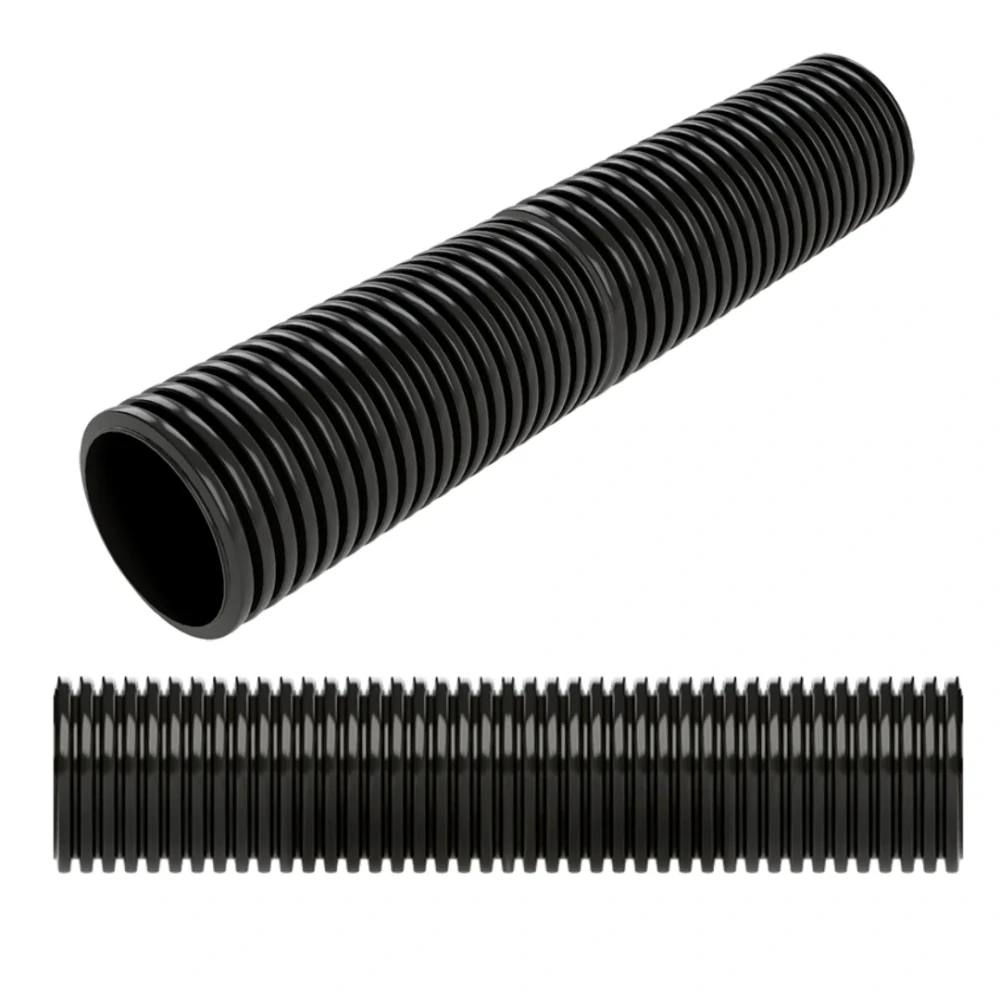 450mm x 6m Unperforated Twin-Wall Drainage Pipe