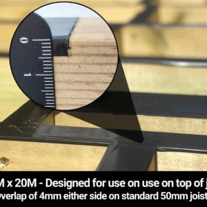 Deck Tape® Joist Sealing Tape for Decking (50mm x 20m)
