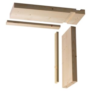 Softwood Trenched Internal Door Lining Set 27 x 106mm 762/838