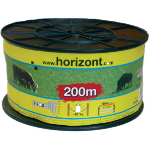 Horizont 200m Galvanised Electric Fence Wire