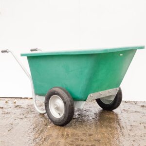 Plastic Twin Wheel Wheelbarrow
